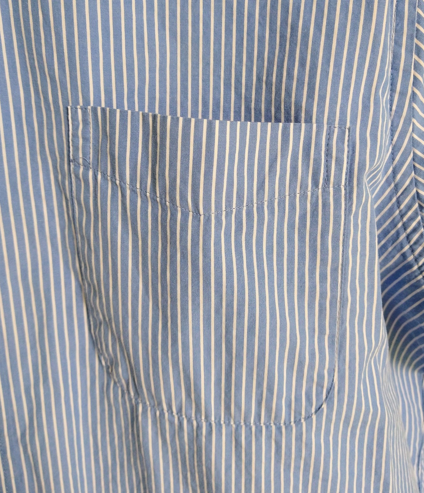 CREMIEUX 38 Striped Button Down Mens LS Shirt