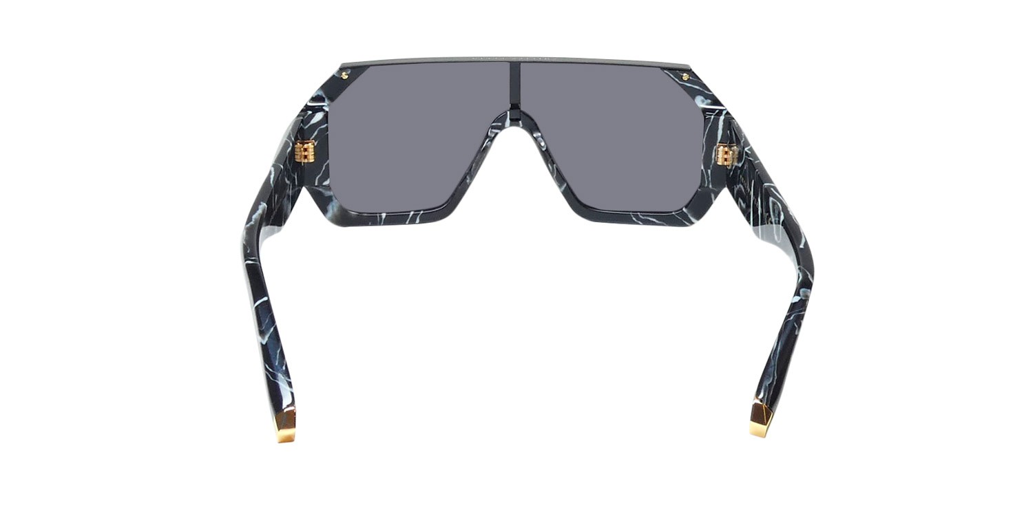 NEW PHILIPP PLEIN SPP047 PLEIN HEXAGON CAMOU SUNGLASSES 0Z21 PLASTIC GEOMETRIC