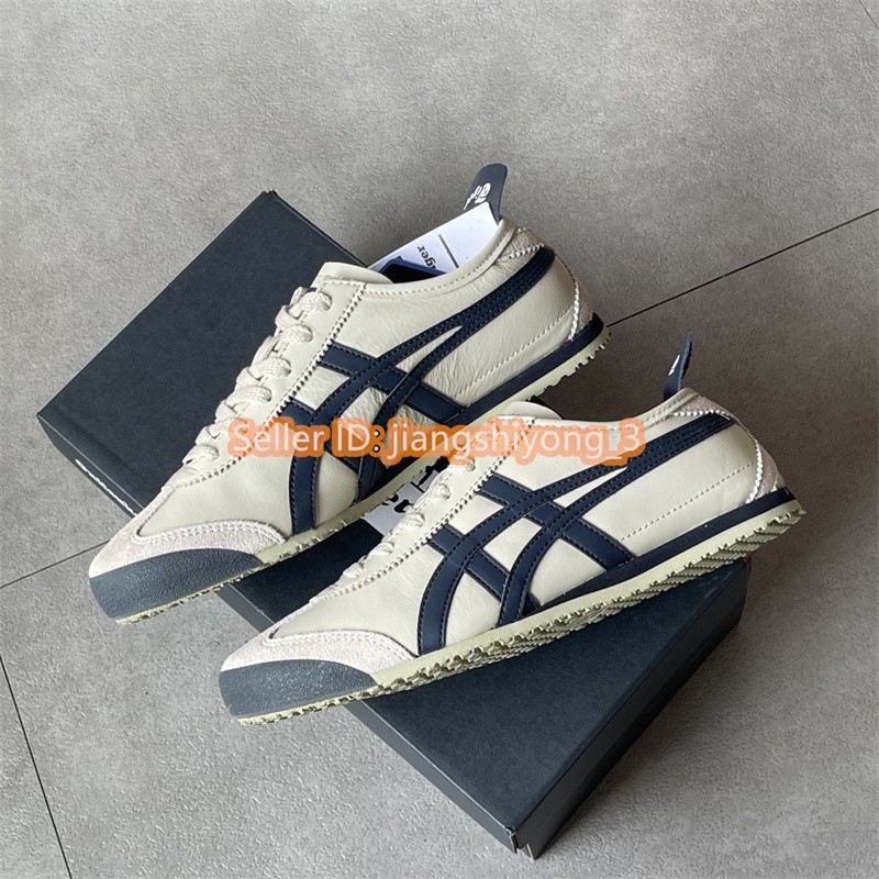 2026 Onitsuka Tiger MEXICO 66 DL408-1659 1183C102-200 Birch Navy Blue