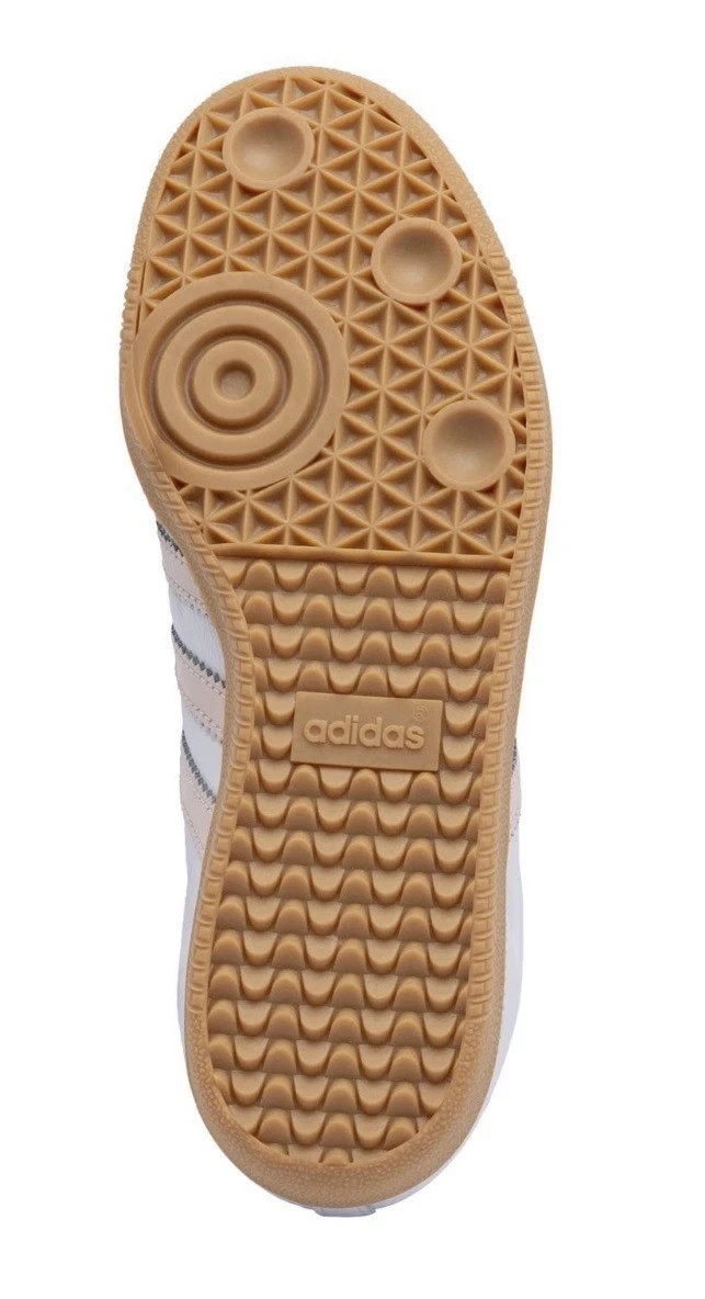 NWOB Adidas Samba OG White/Pink/Gum SZ 7 JS1351