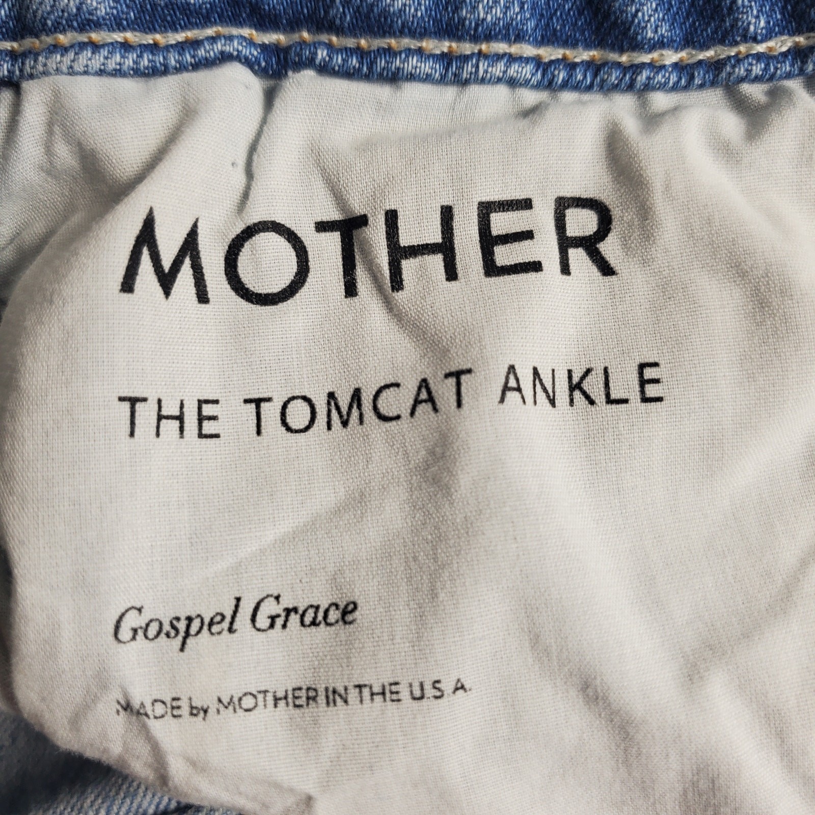 Mother Tomcat Straight Ankle Jeans 26 / 2