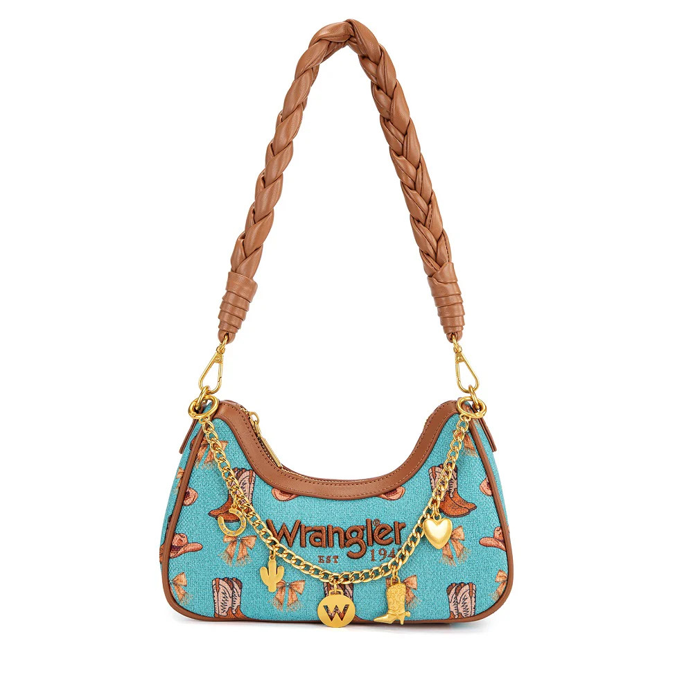 Wrangler Western Print Cowgirl Shoulder Bag