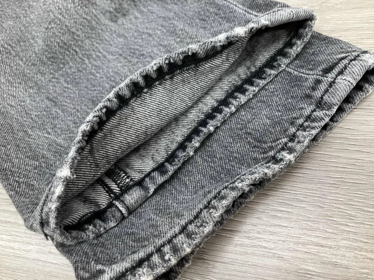 LEVI’S Jeans 00501-3658 Size: W34 Black [Used/ Very good cond] ship From JAPAN