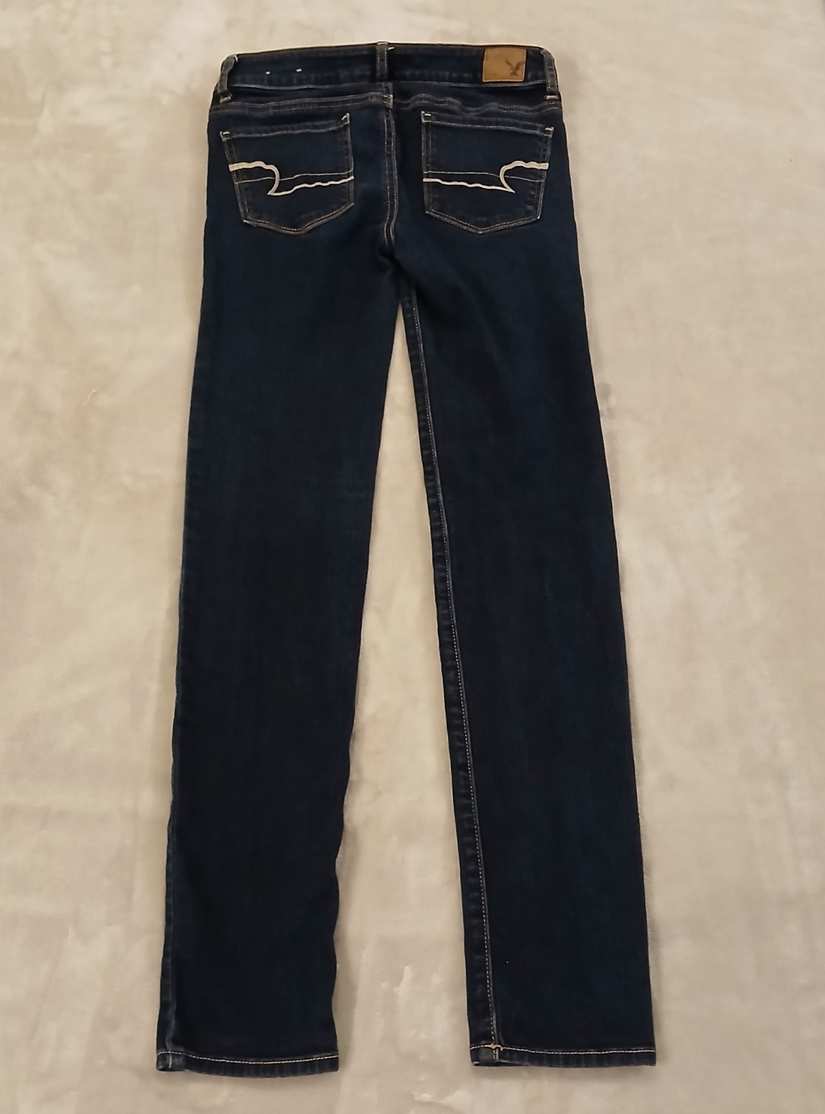 American Eagle Outfitters Women’s Super Stretch Skinny Jeans Dark Wash Blue 0