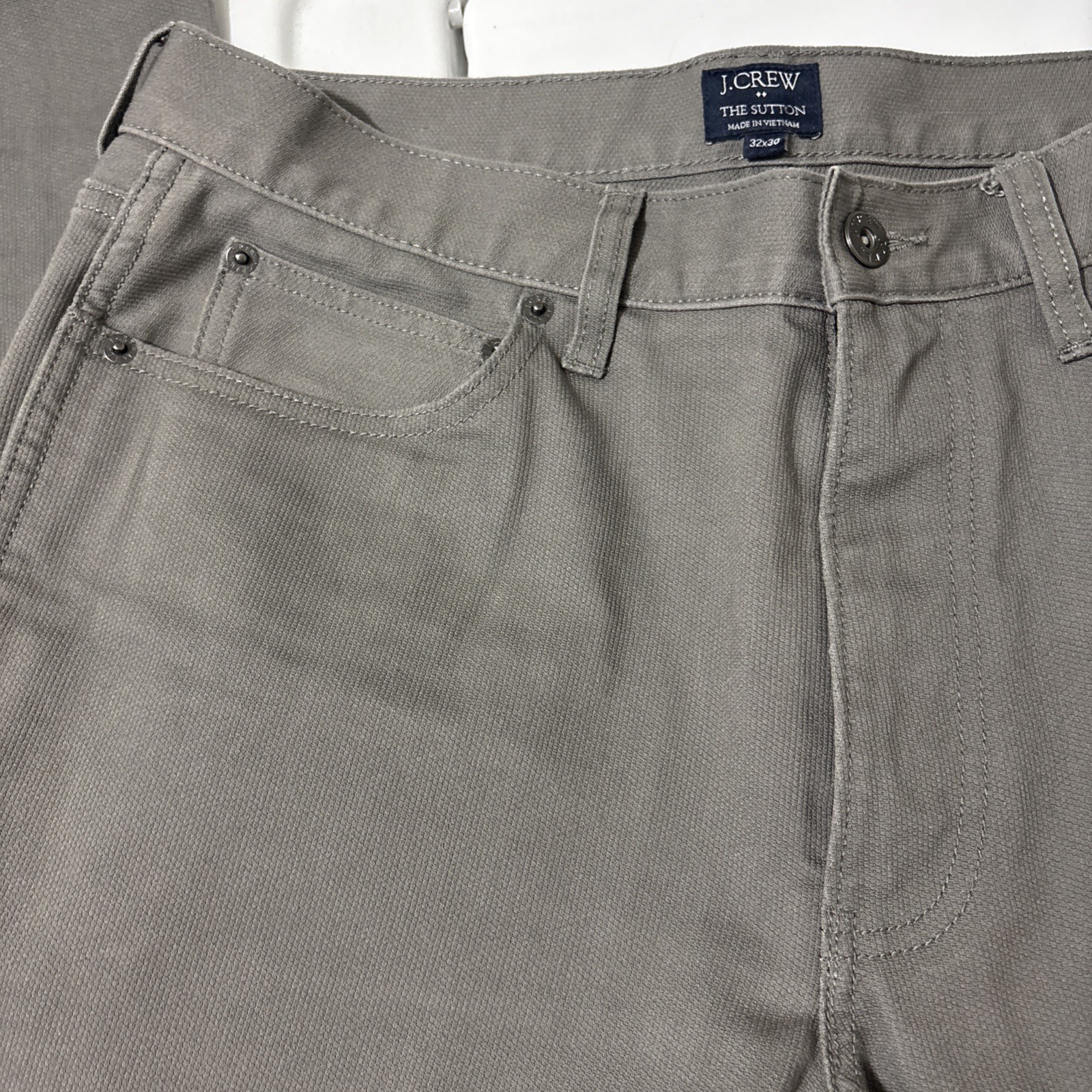 J. CREW Pants Men’s The Sutton Size 32×30 – Khaki Cotton Straight Leg