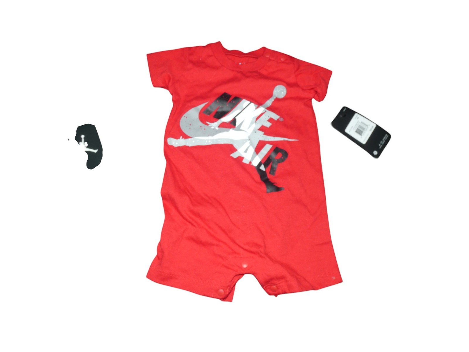 Nike Air Jordan Baby Romper Shortall Your Choice Newborn 3M 6M NWT