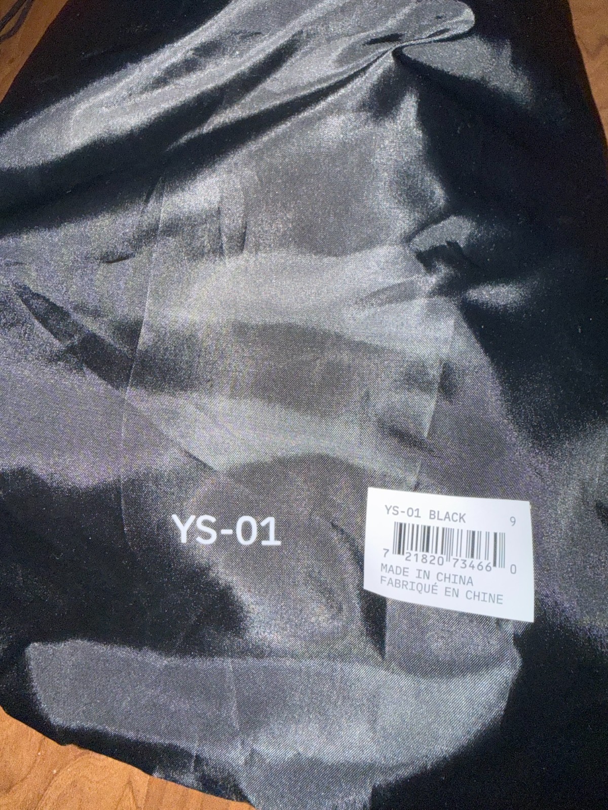 Size 9, 10, 11, 12, 13 YZY YS-01 Black Slides Yeezy Slides Brand New With Bag