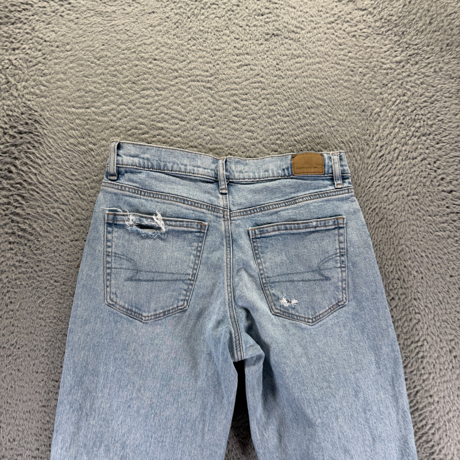American Eagle Outfitters Strigid Stovepipe Jeans Women’s 6 Blue Denim Straight