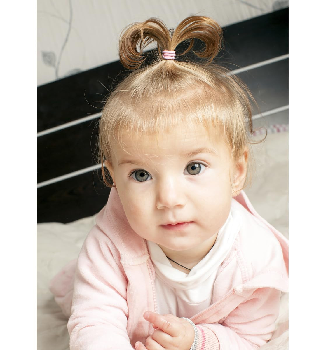 200PCS Small Hair Ties No Crease Baby Hair Ties Elastic Hair Ponytail Holder