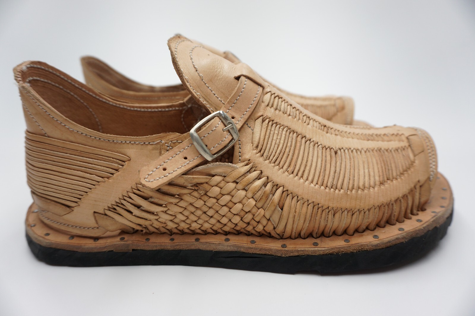HUARACHES DOBLE PREMIUM RETRO SR ALFARO COLOR NATURAL RETRO ACME – MRM61