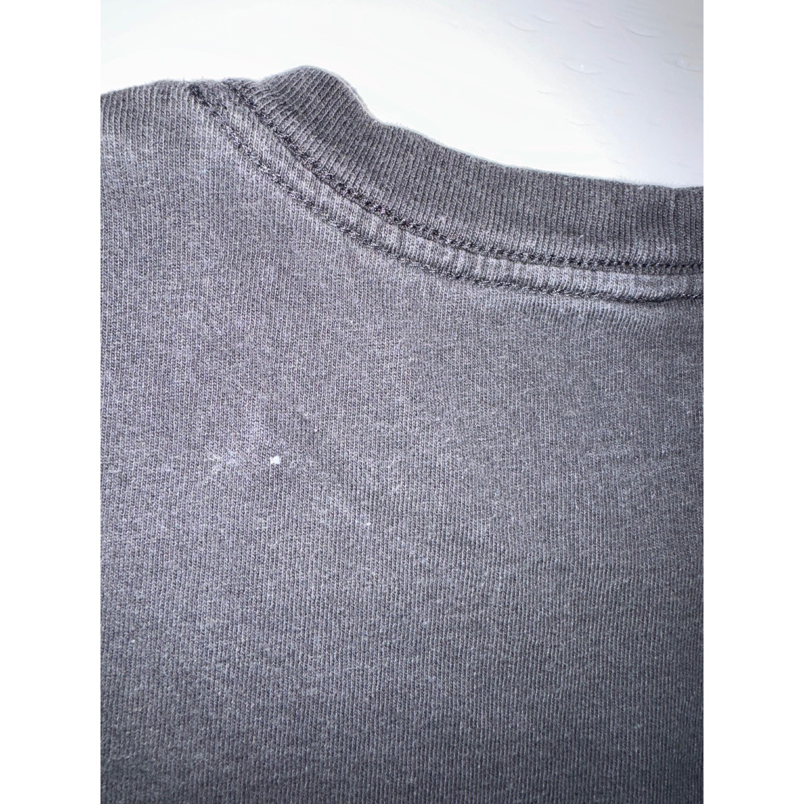 Carhartt Mens Relaxed Fit Pocket T-Shirt Black Faded Cotton Workwear Large
