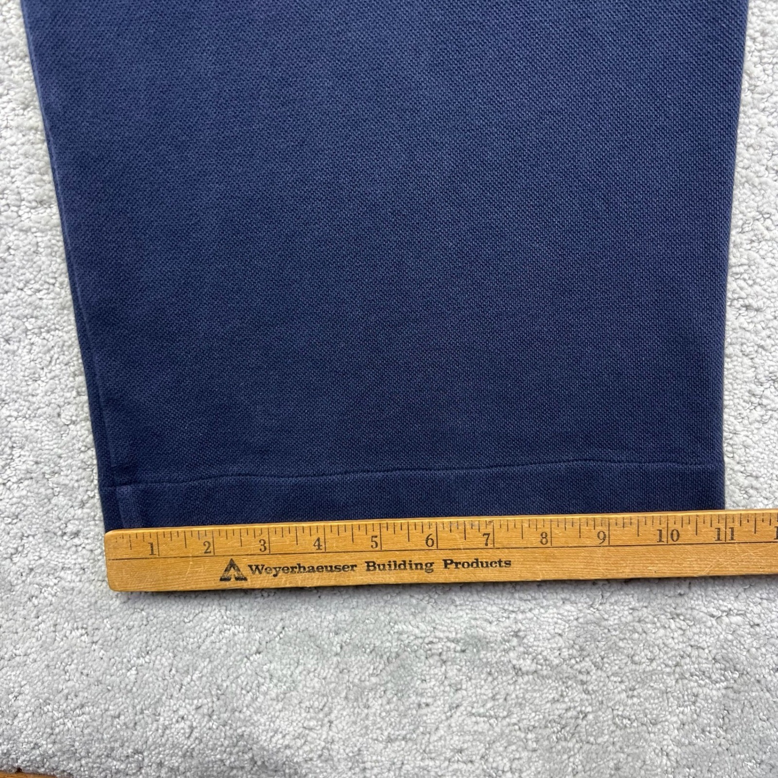 Caslon Lounge Pants Womens Small Navy Blue Wide Leg Stretch Pull On Drawstring