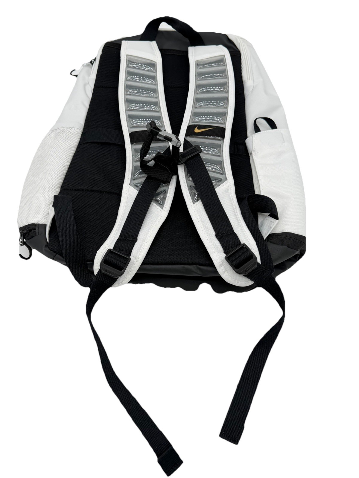 *Authentic* Nike Varsity Elite Backpack (32L) White Gold Black HM9965-100