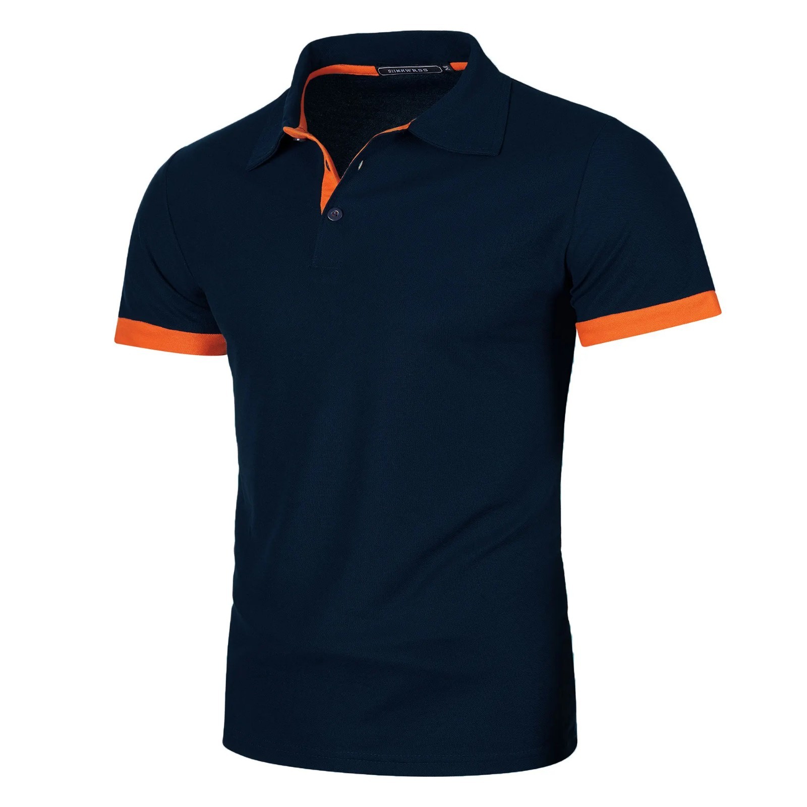 Men’s Trendy Short Sleeve Polo Shirt Casual T-shirt Tee Summer Fashion Gym Gift
