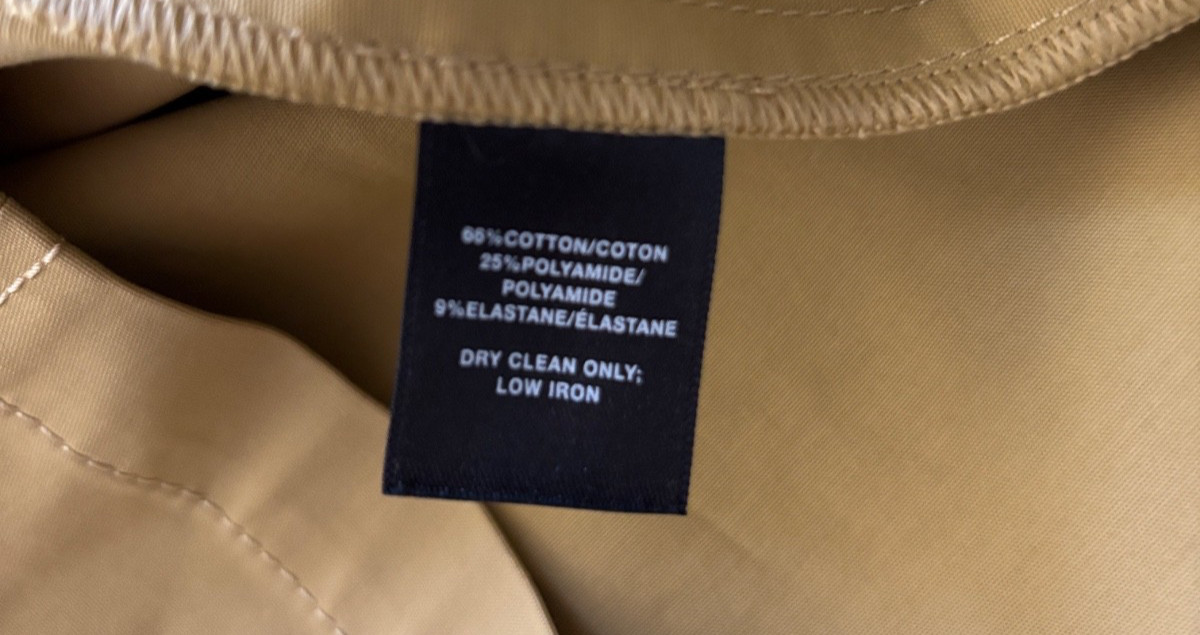 Lafayette 148 New York Mustard Zip Front Dress Belted Structured Pockets Minimal