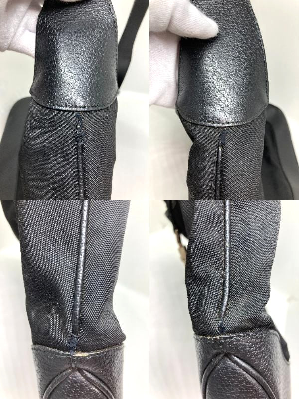 used GUCCI Jackie hobo One Shoulder Bag 001・3306・002053 Black Leather 32325