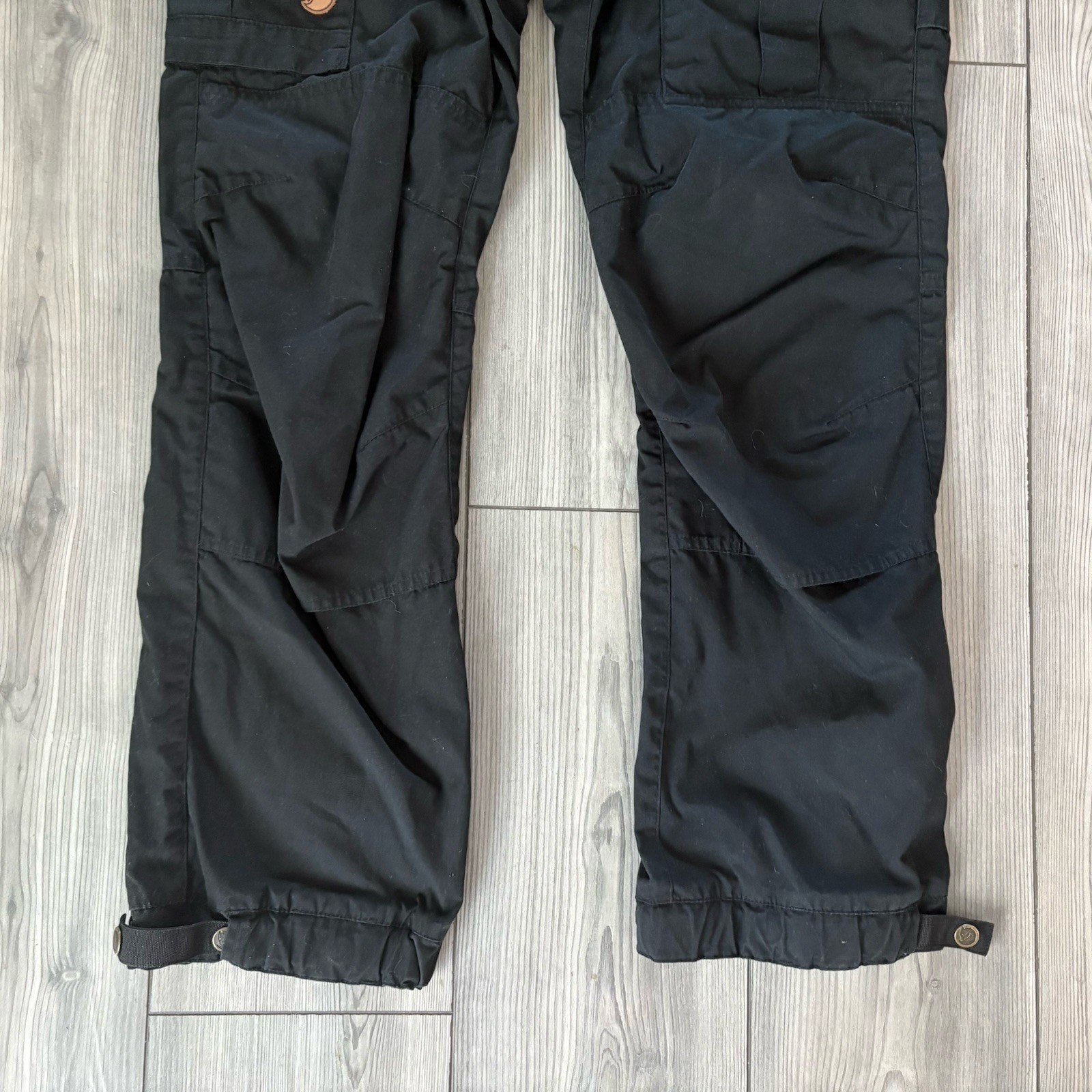 FJALLRAVEN Vidda Pro Cargo Trouser Pants G-1000 Black Men’s Size 32 x 31