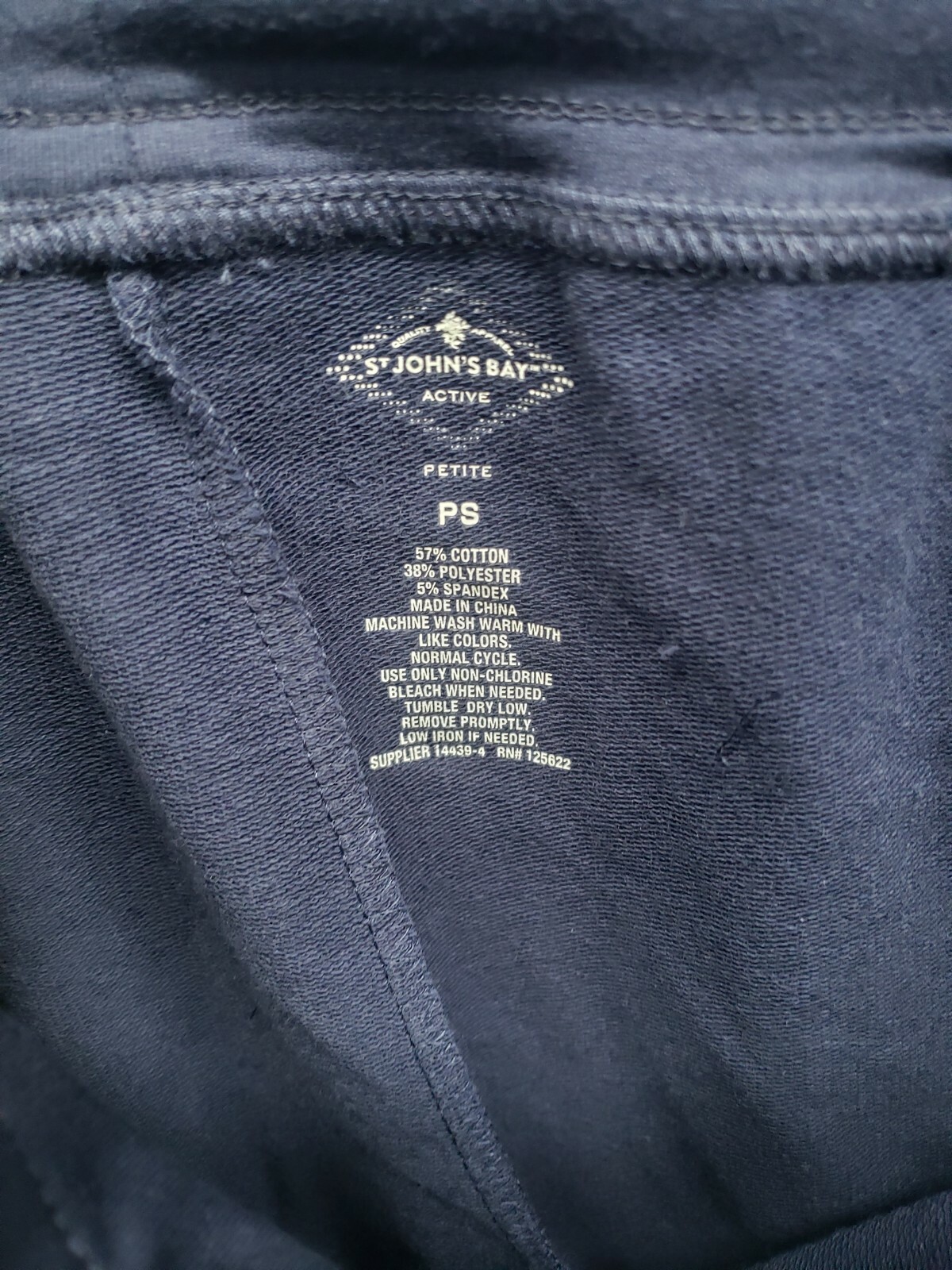 ST JOHN’S BAY ACTIVE PETITE JOGGER●AMERICAN NAVY●DIFFERENT SIZES AVAILABLE!