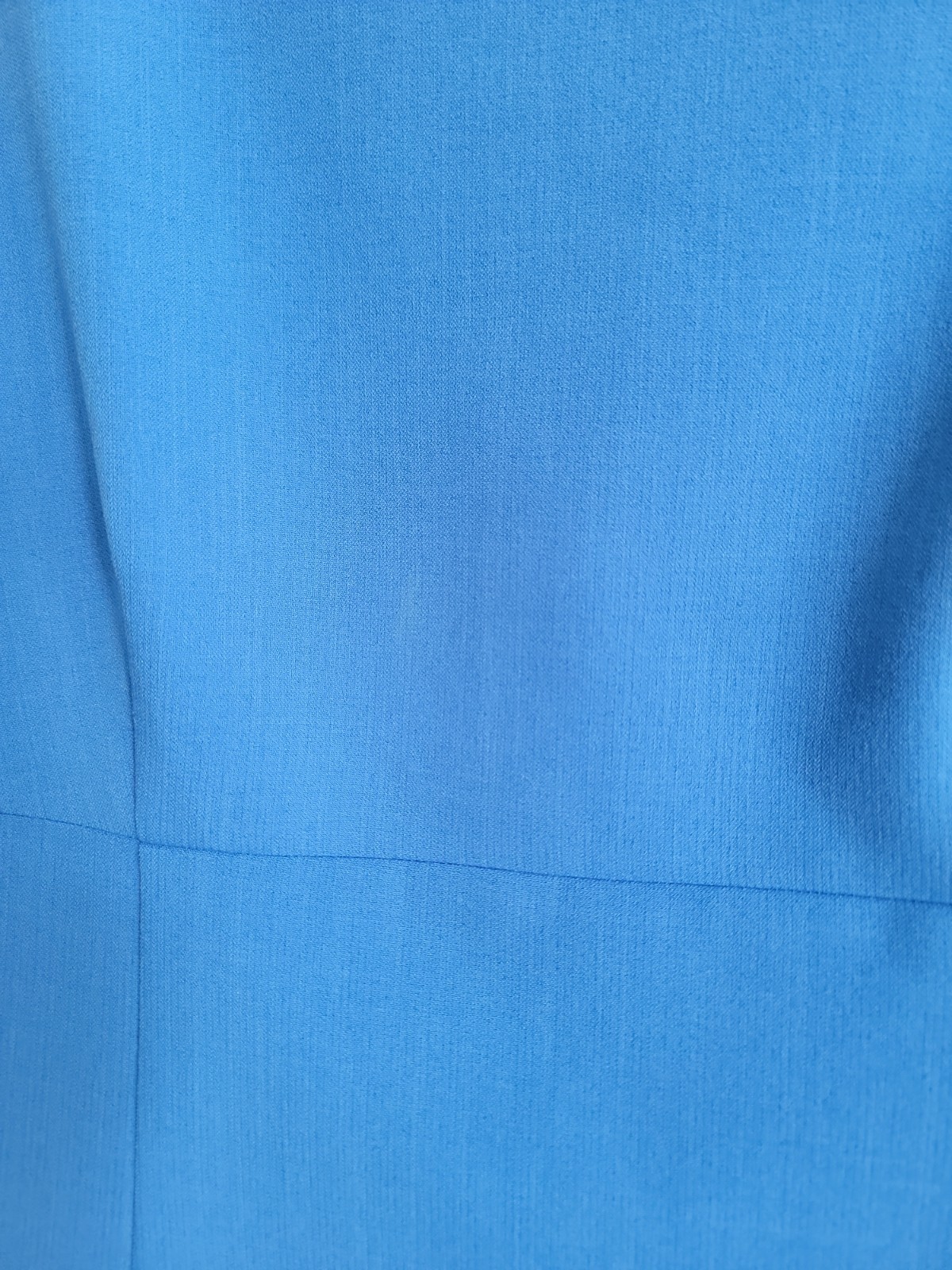 Peacock blue, stunning Kasper size 10 sheath dress!