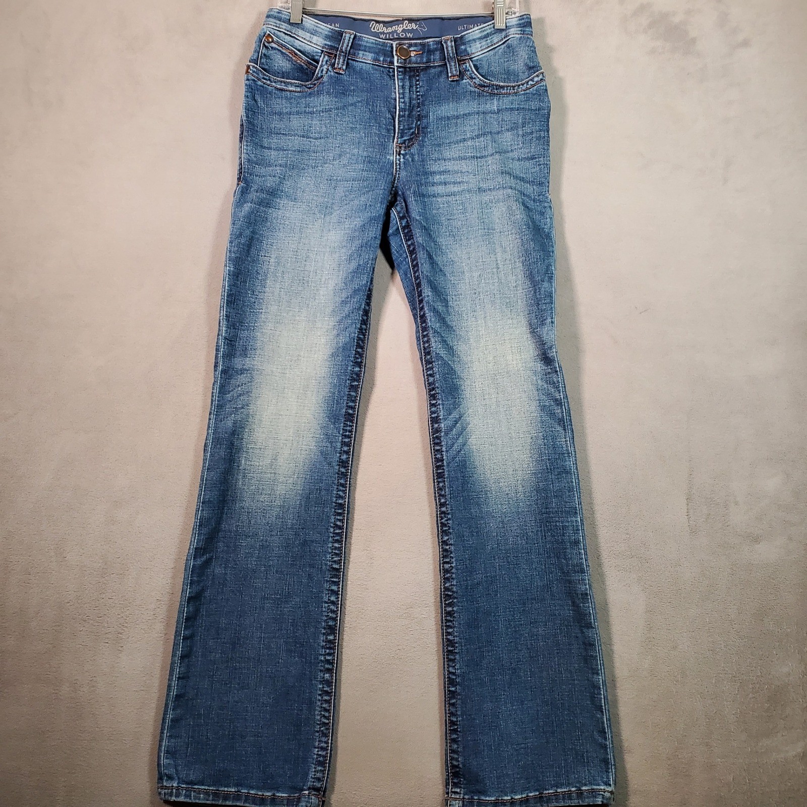 Wrangler Willow Riding Jeans Womens 9×32 Blue Bootcut Western Cowgirl Americana