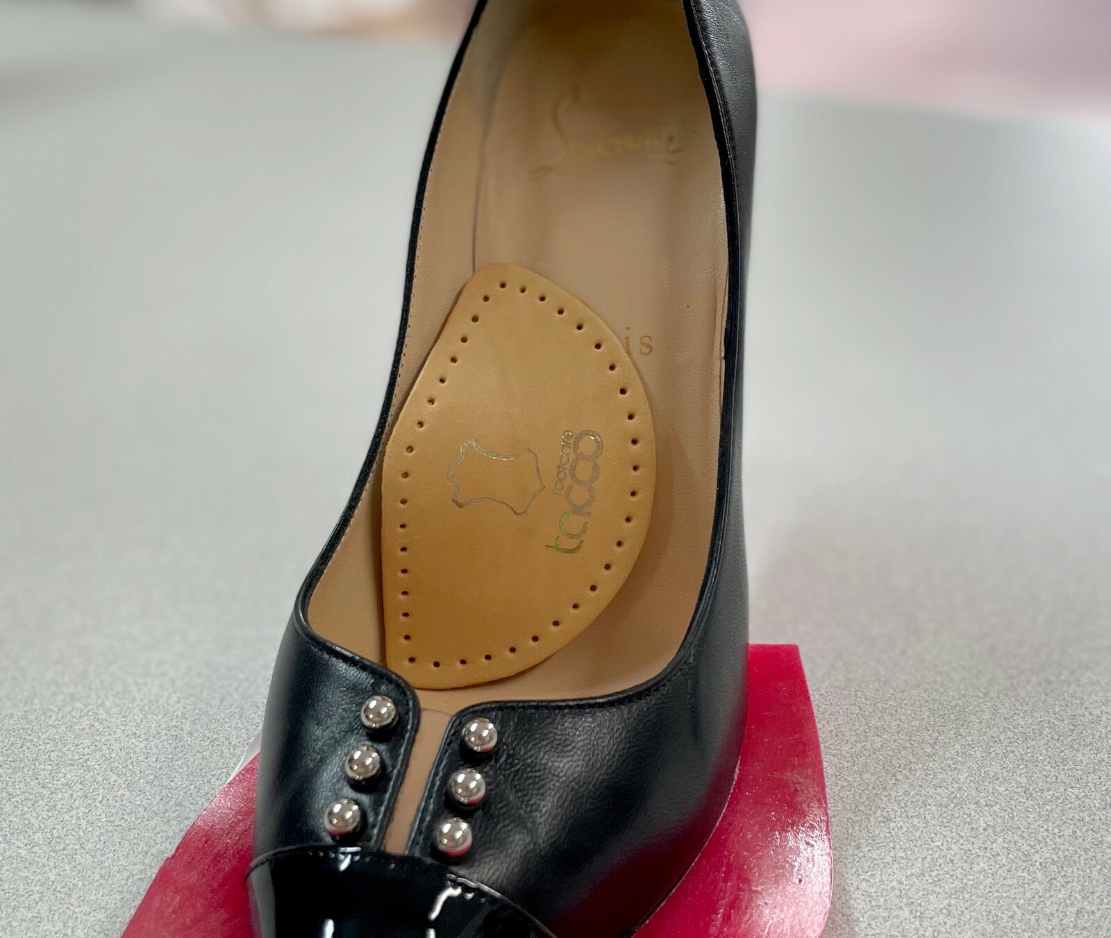Tacco 624 Leather Arch Supports Inserts Peel & Stick Cookies Cushion Shoe Insole