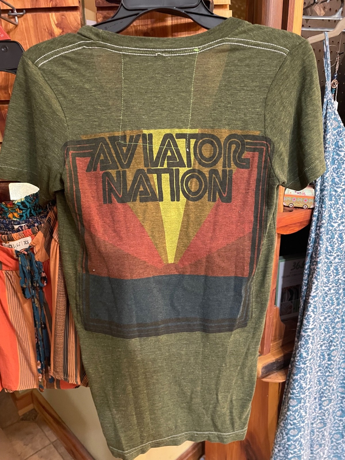 vintage aviator nation womens tee shirt RARE Collector Item