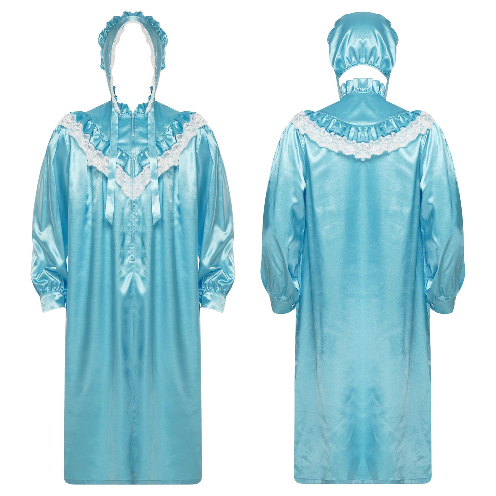 Mens Pajamas Round Neck Nightwear Carnivals Nightgowns Dubai Sleepwear Sleeping