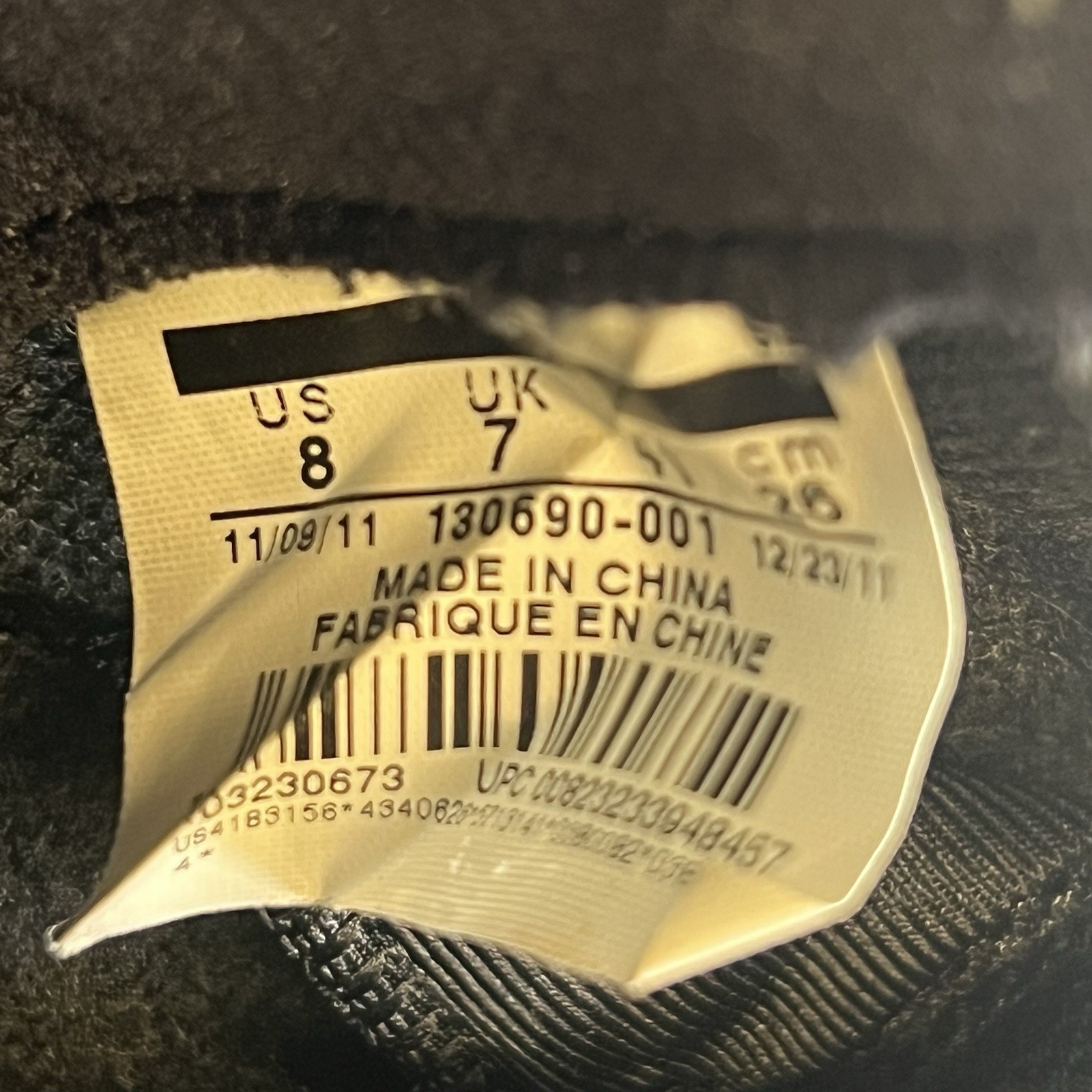 Size 8 – Air Jordan 12 Retro 2012 Playoff
