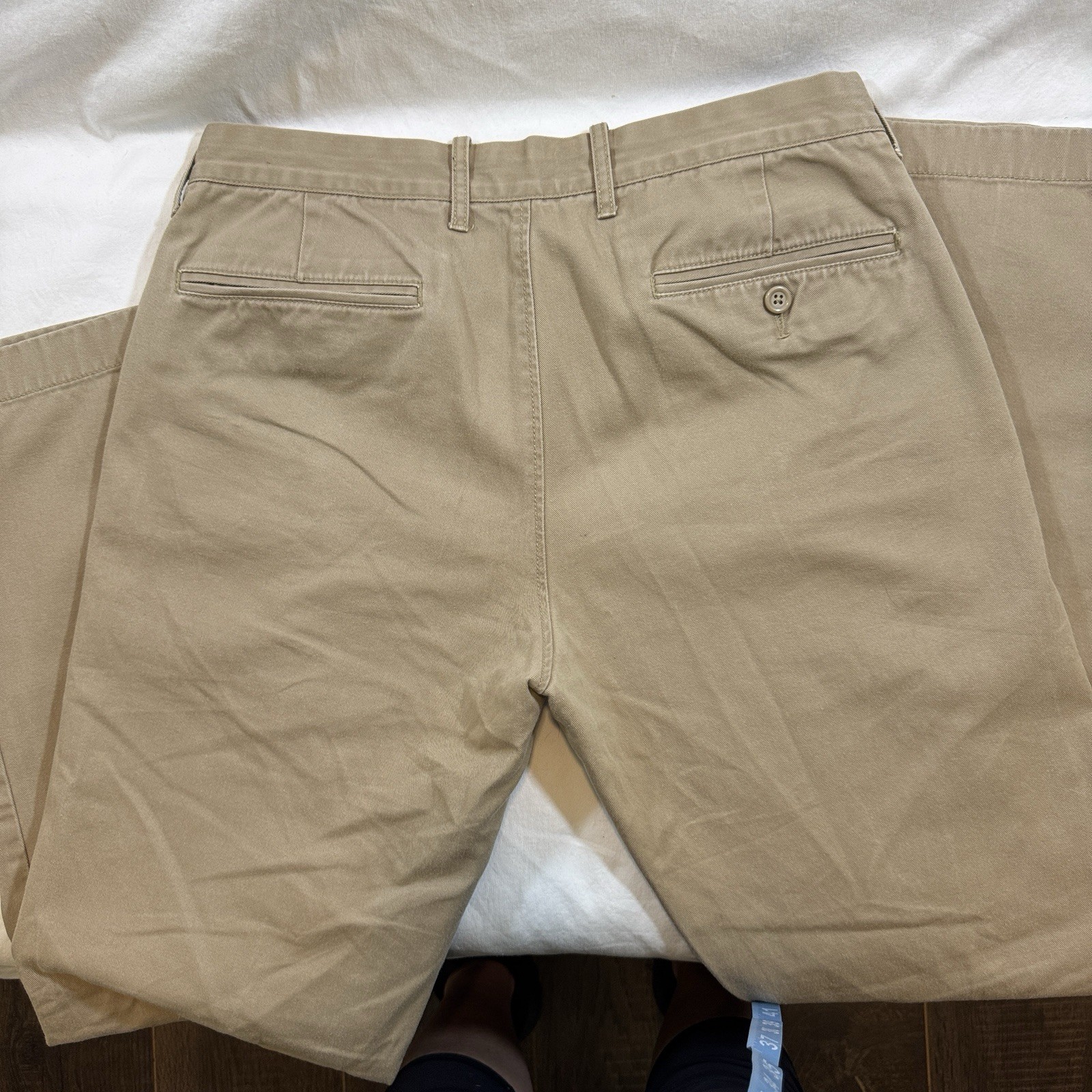 J.Crew The Sutton Mens Pants 31×32* (31L)Tan 38648 Mid-weight Straight Fit Chino