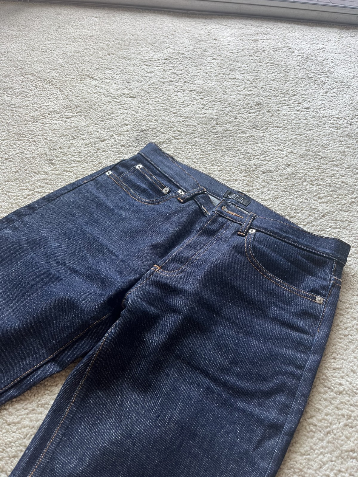 A.P.C. Petit New Standard Selvedge Indigo Blue Jeans Slim Men’s Size 29