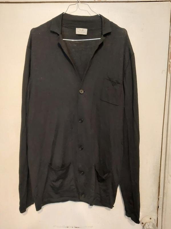 Men Corneliani Sweater Black Wool XL