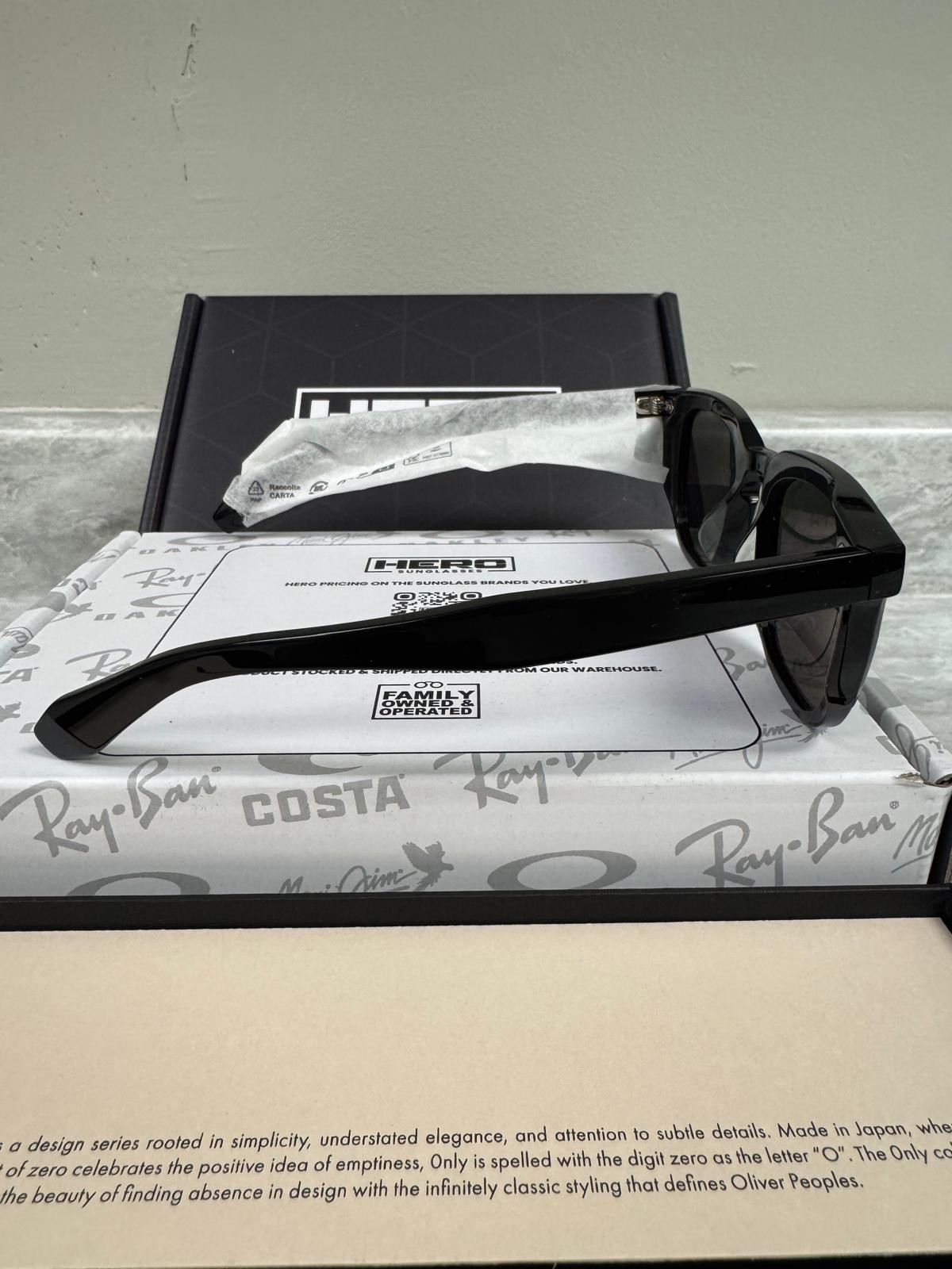 OLIVER PEOPLES | NEW | NO.6 SUN | 5546SU 1731P1 | NA | BLACK | G-15 | POLARIZED
