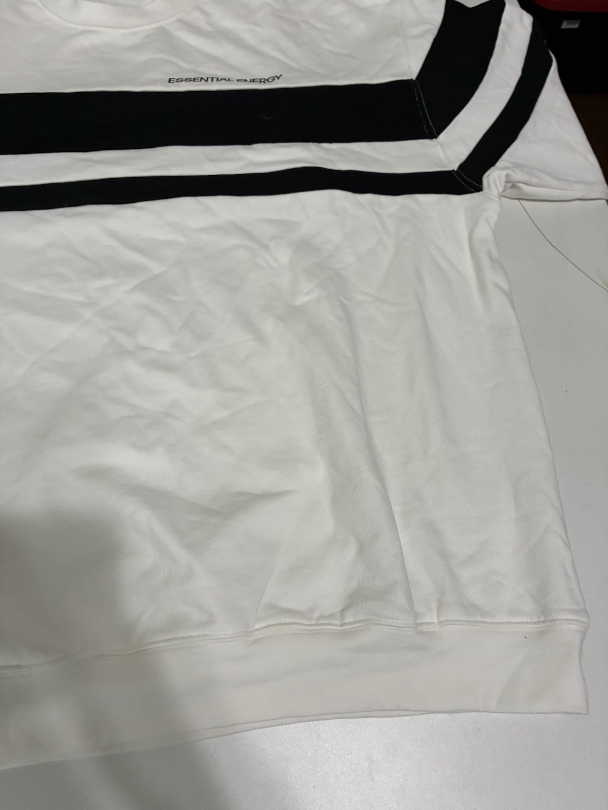 Celsius Energy Sweatshirt Large White Essential Energy Promo Athletic Streetwear
