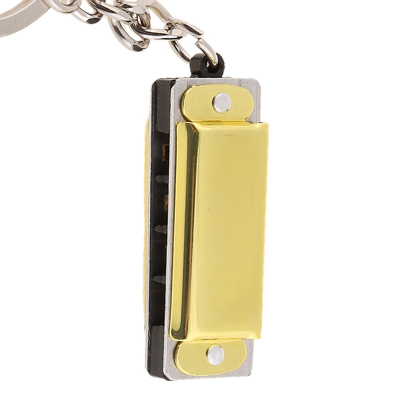 Harmonica Keychain for Key,for Key Chain for Key Ring 3.6 x1.2 x 0.8cm for Kids