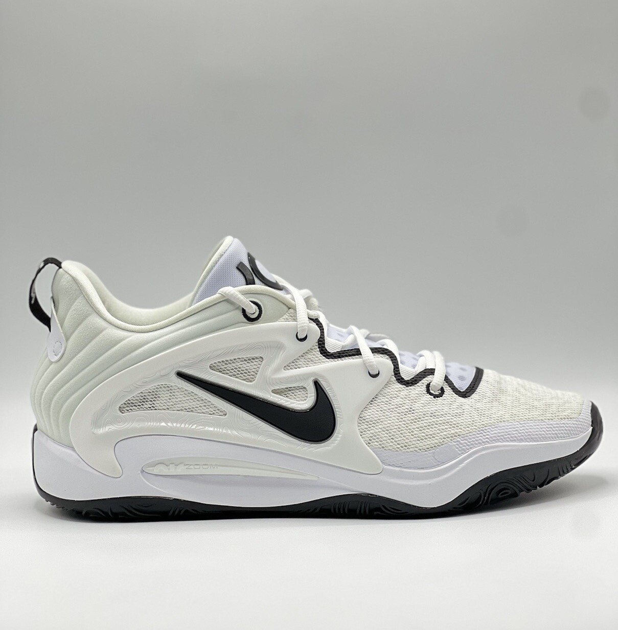 Nike KD 15 TB Promo Men’s Size 14 Basketball Shoes White Black Durant DX6648 NBY