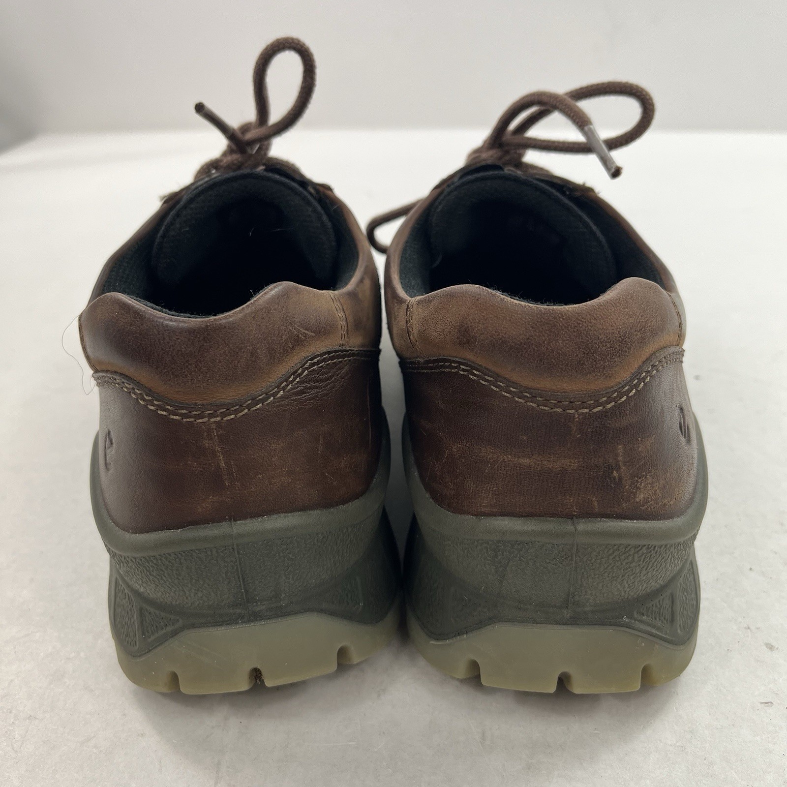 ECCO Track 25 Low II GoreTex Hiking Shoes Brown Leather Mens Size 11 US EU 45