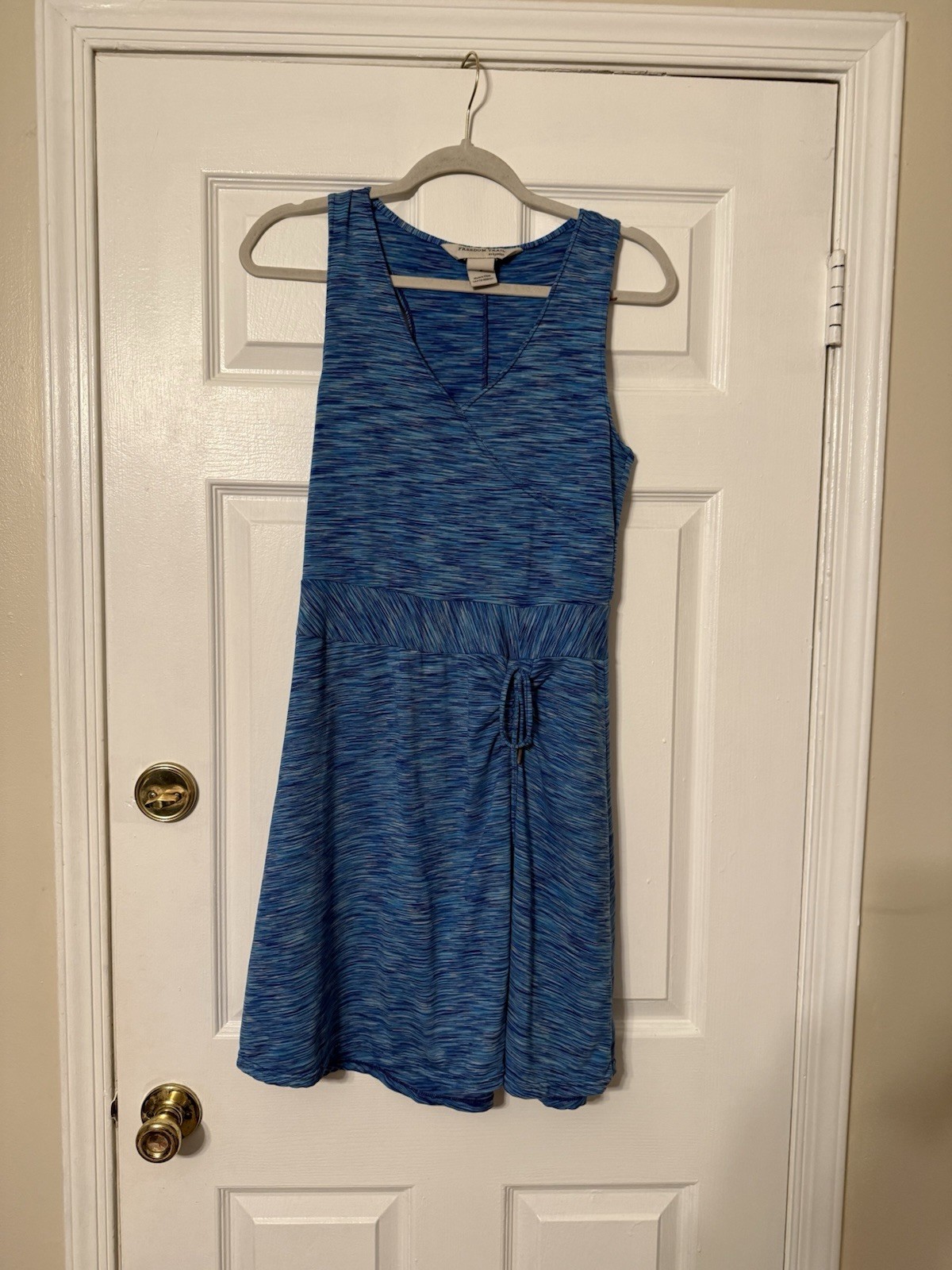 Freedom Trail Women’s Small Sleeveless Blue Midi Dress