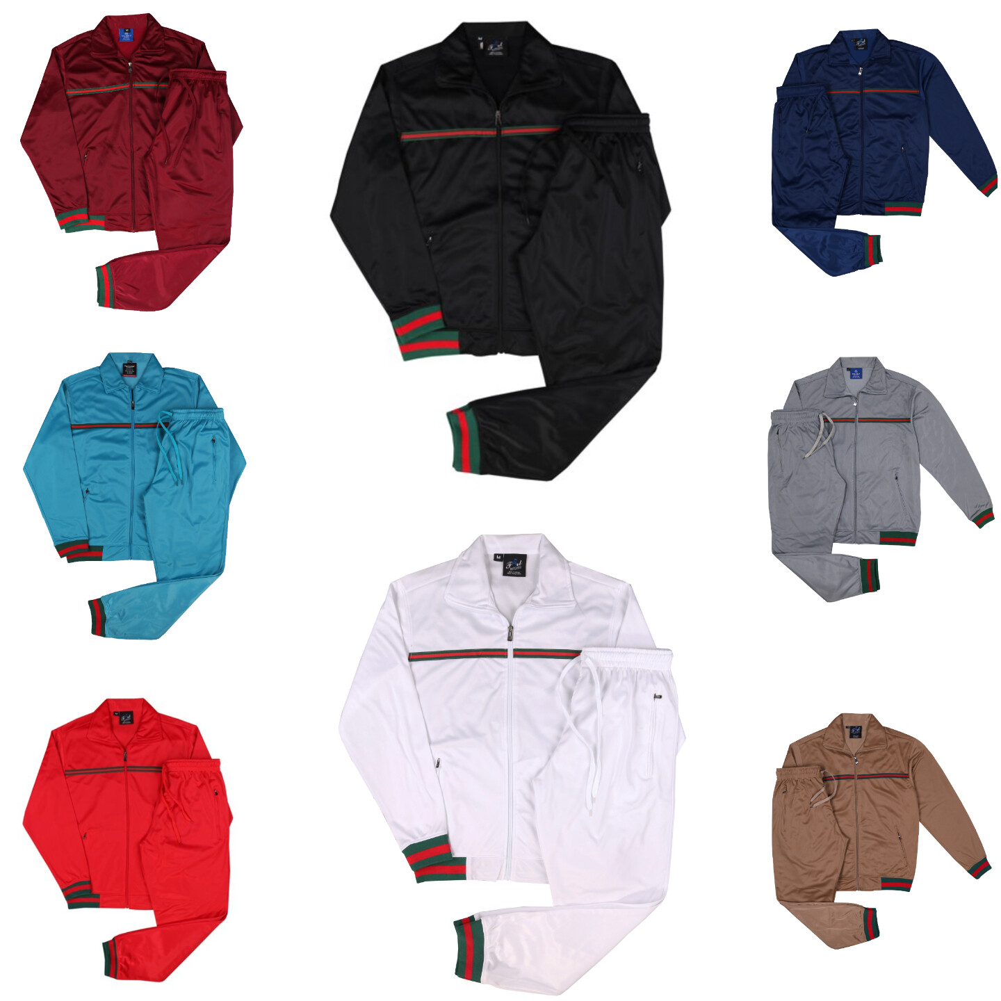 MEN EXCLUSIVE GYM FASHION STAR JOGGER TRACKSUIT W/DRAWSTRINGS SMALL UPTO 6X #92