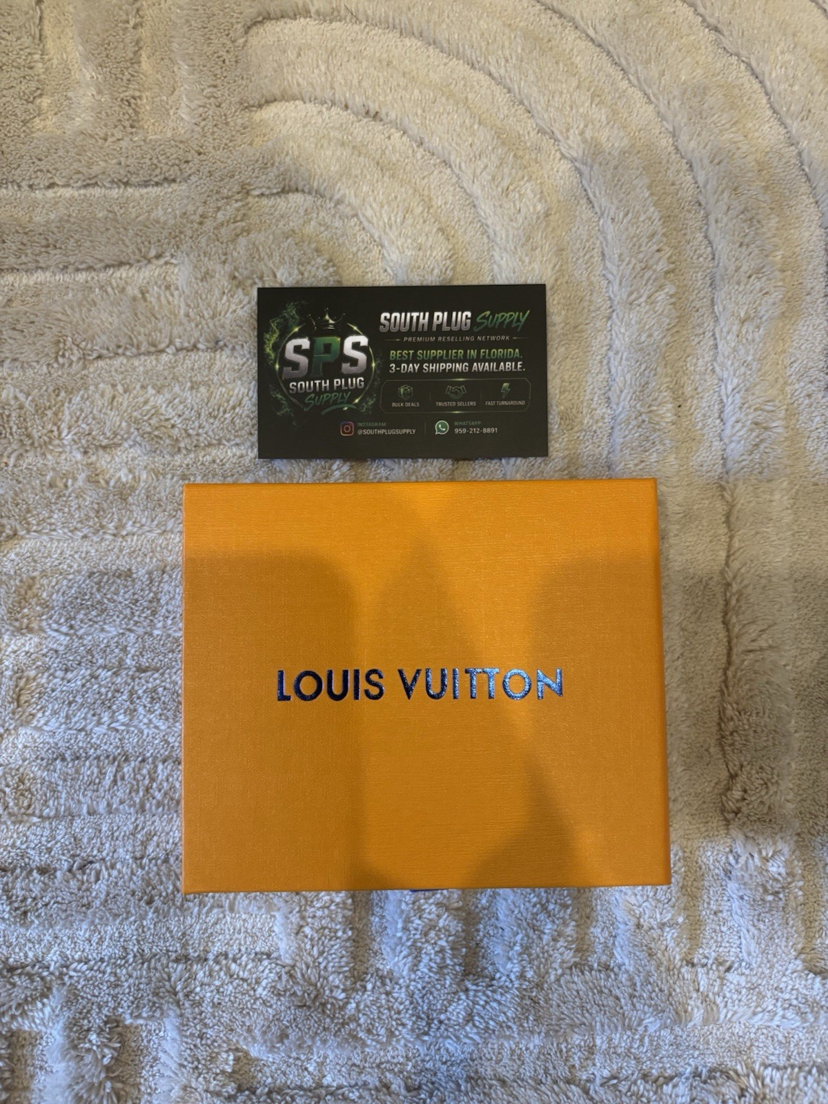 Louis Vuitton Brown Monogram Logo Bifold Wallet For Men W Box And Dust bag