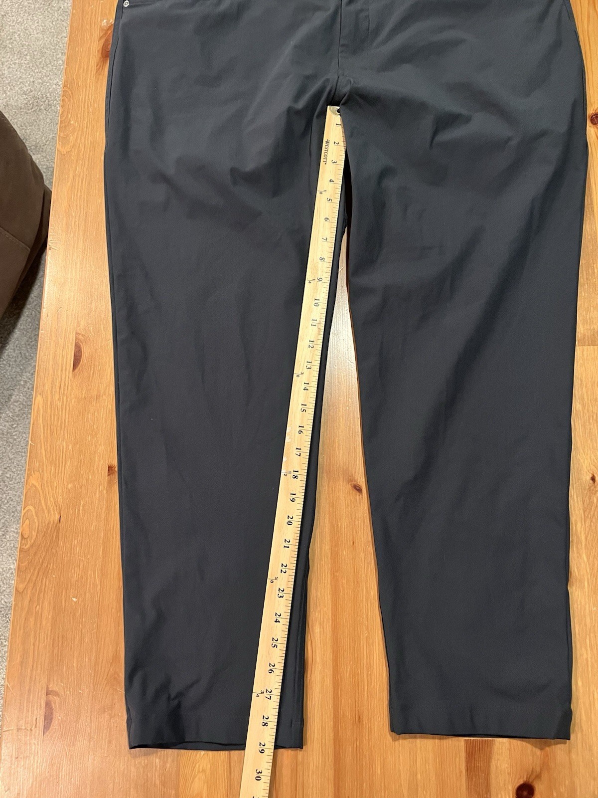 Gray Lululemon Casual Dress Work Pants Men’s Size 44X29