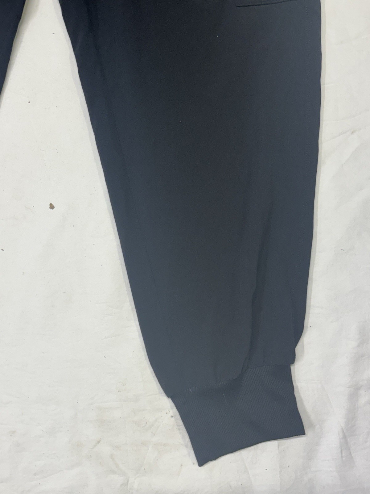 All in Motion Womens Jogger Pants Drawstring Elastic Waist Cargo Pockets Black L