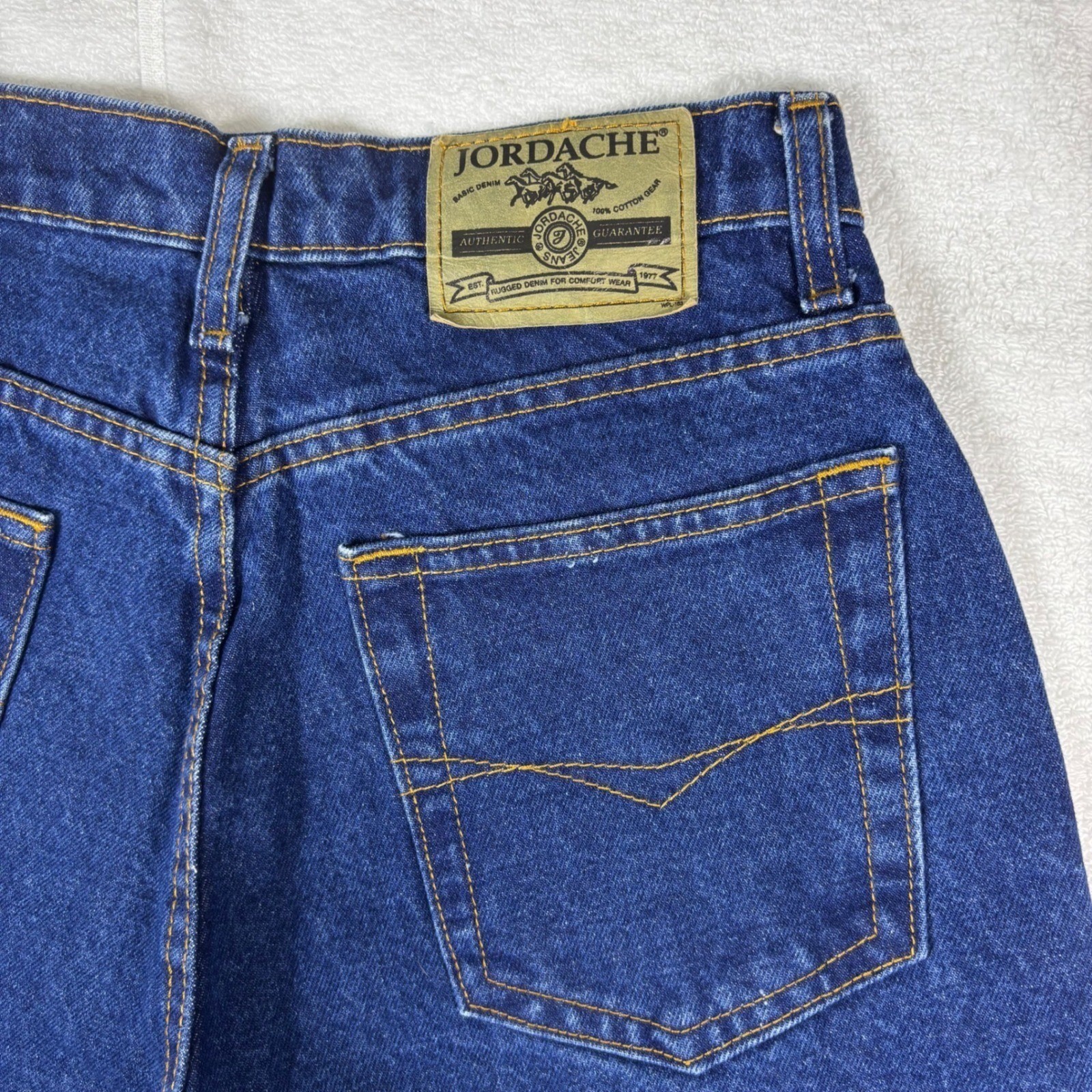 Vintage Jordache High Rise Jeans Women’s 11/12 Blue 100% Cotton 90s USA Brand