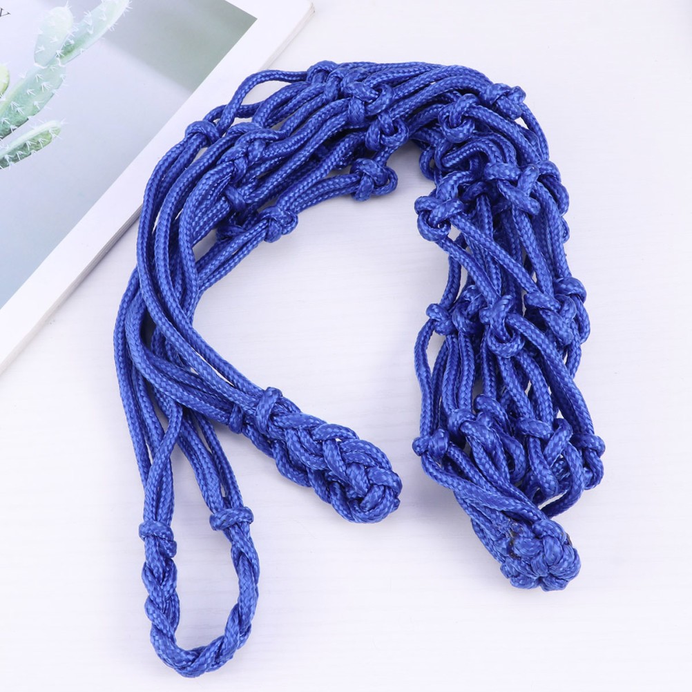 Basketball Drawstring Bags Blue Waterproof 1Pcs 19.7*1.6*1.6in