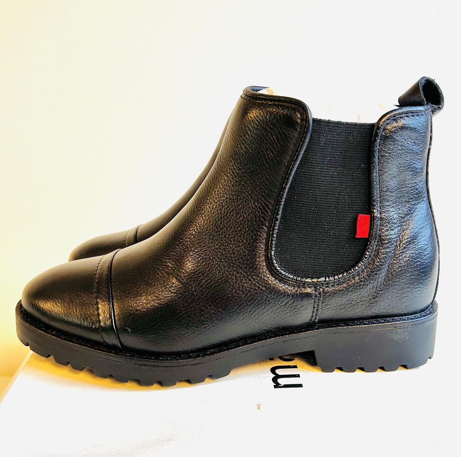 New Marc Joseph Tremont St Black Napa Soft Ankle Boots Women / Sz 6.5