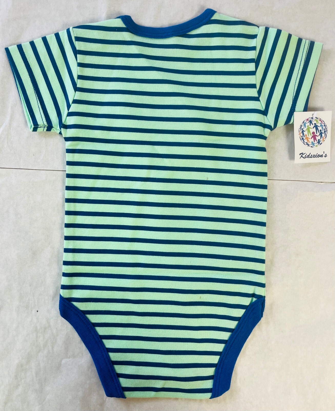 Baby Boys Infants Short Sleeves 4 Pack Bodysuits