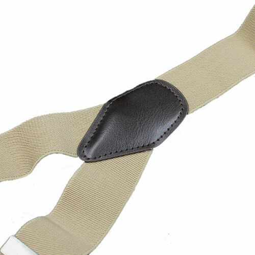 TECHTONGDA Hot Adjustable 4 Color Button Holes Link Men’s Elastic Suspenders
