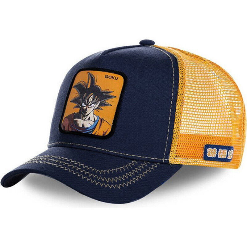 Animation Snapback Cotton Baseball Cap Men Women Hip Hop Dad Mesh Trucker Hat