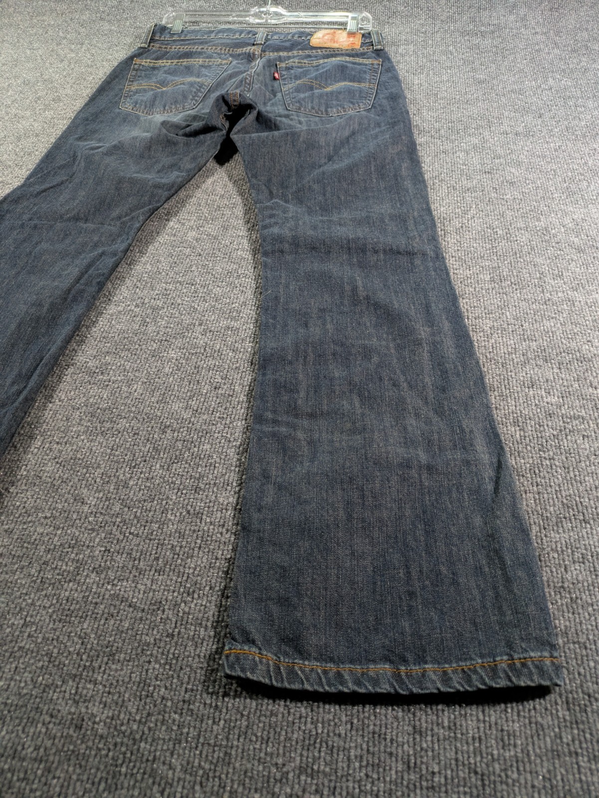 Levis 527 Slim Bootcut Jeans Mens 29×30 Medium Wash Blue Denim Low Rise Cowboy