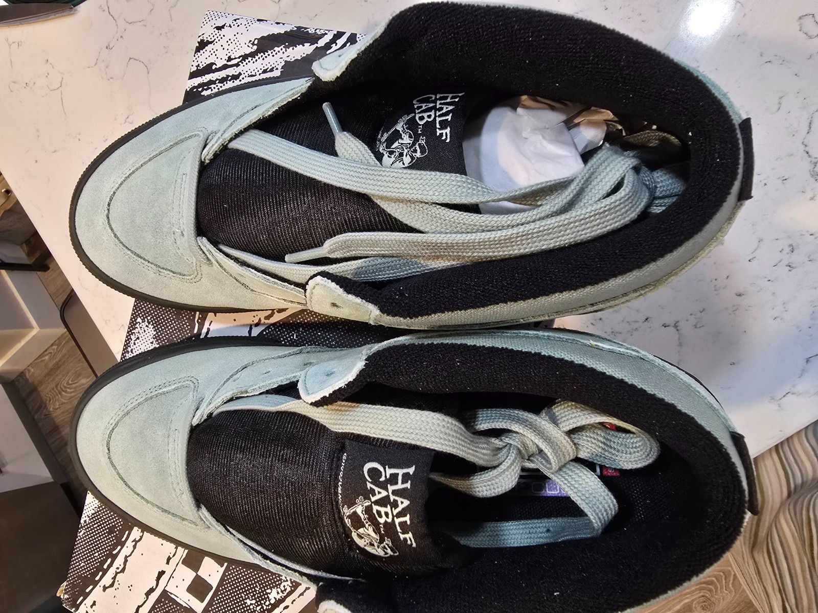 Vans Skate Half Cab Gray Olive Black VN0A5FCDEMW Men’s Size 10 SHOES NEW