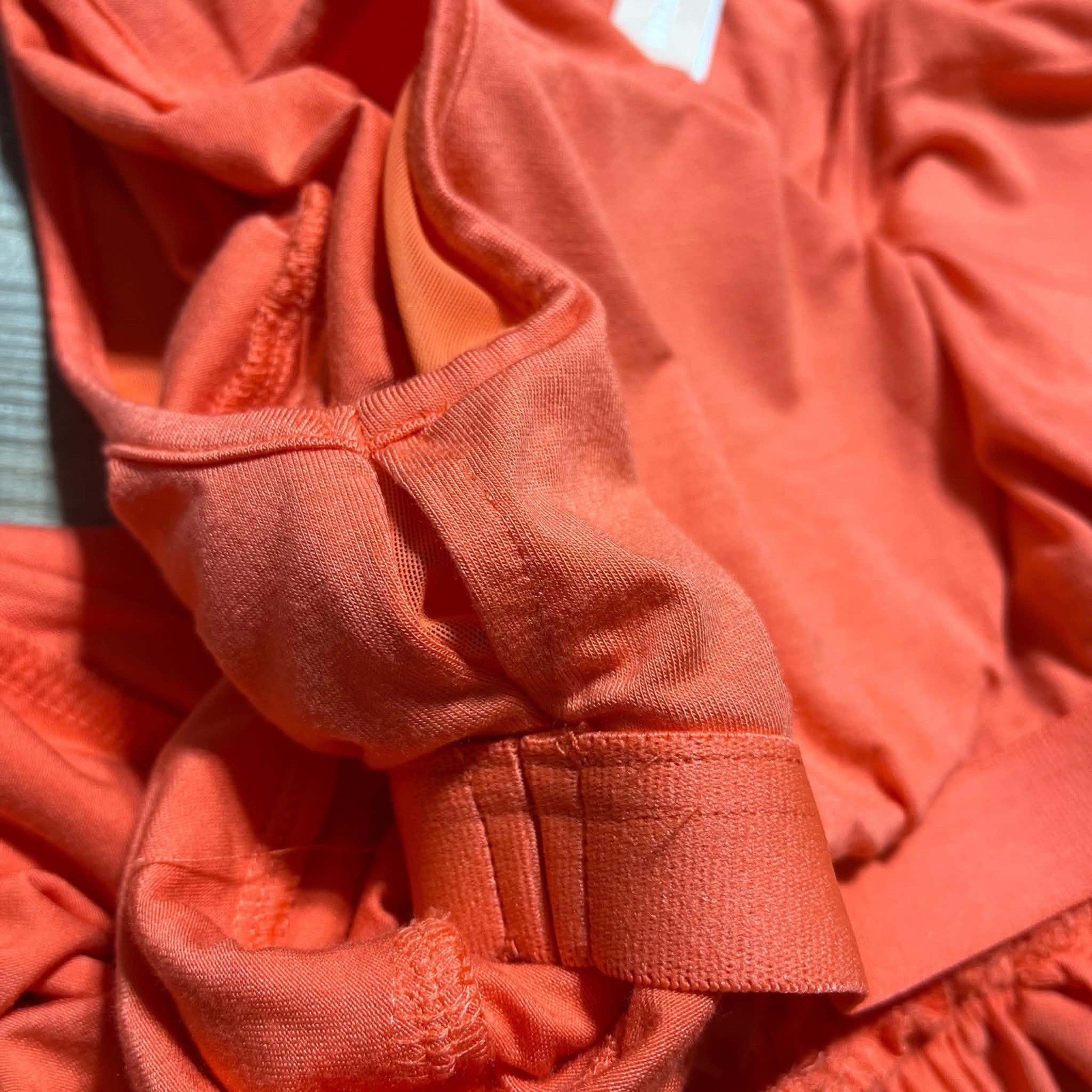 SOMA Womens Soft Jersey Caftan Padded Short Bra Dress Size XS Vivid Coral
